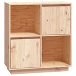 vidaXL Buffet 74x35x80 cm Bois massif de pin