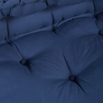Pouf Modulaire vidaXL Indigo 70x70x54 en Tissu