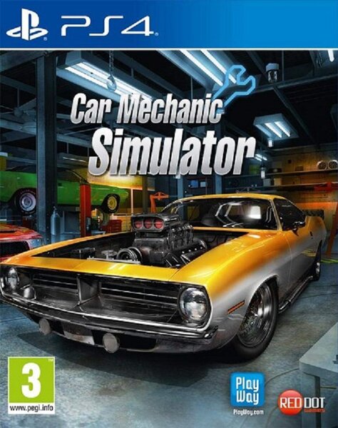 Jeu ps4 car mechanic simulator