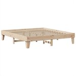 vidaXL Cadre de lit sans matelas 200x200 cm bois massif de pin