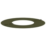 vidaXL Pot de fleur vert olive Vert olive Plastique Moyen