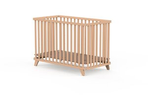 Lit d'enfant Mayla - brun - bois naturel