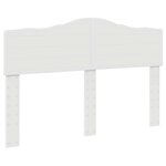 vidaXL Tête de lit Blanc Brillant 150 cm Bois d'ingénierie