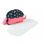 Bayer Chic 2000 853-20 - Sac à langer pour poussettes de poupées - Corail