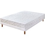 Matelas mémoire de forme + sommier 140 x 190 cm