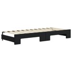 vidaXL Lit de jour avec gigogne sans matelas 80x200 cm
