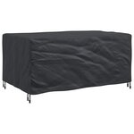 vidaXL Housse pour meubles Uni Noir 172 x 113 x 73 cm 420D