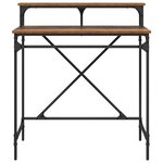 vidaXL Bureau Bois Ancien 80 x 50 x 90 cm Bois d'ingénierie