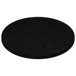vidaXL Dessus de table 100x50x2 cm bois de chêne massif ovale