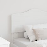 vidaXL Tête de lit Blanc 75 cm Bois d'ingénierie