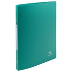 Classeur 2 Anneaux 15mm Polypropylène Opak - A4 - Vert Foncé - X 20 - Exacompta