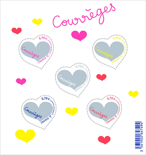 Bloc - Coeur Courrèges