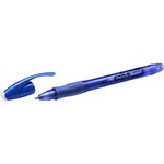 BIC Gel-ocity Illusion Stylo Gel Effaçable a Pointe Moyenne (0,7 mm) - Bleu, Blister de 1 + 3 Recharges