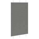 vidaXL Store plissé anthracite 115x200 cm largeur du tissu 114 4 cm
