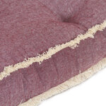 vidaXL Coussin de canapé palette Rouge bordeaux 120x40x7 cm