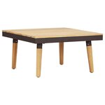 vidaXL Salon de jardin à 8 places avec coussins Bois d'acacia solide