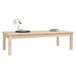 vidaXL Table basse 110x50x30 cm Bois massif de pin