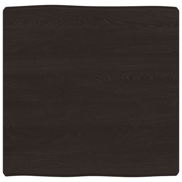 vidaXL Dessus de table bois massif traité bordure assortie