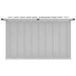 vidaXL Boîte de rangement de jardin Gris 109x67x65 cm