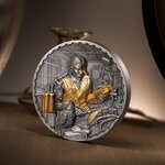 Pièce de monnaie en Argent 100 Dollars g 1000 (1 Kg) Millésime 2025 Steampunk SCIENCE LAB (PRÉCOMMANDE)