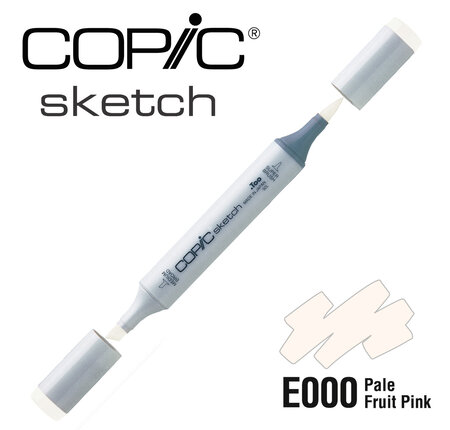 Marqueur à l'alcool Copic Sketch E000 Pale Fruit Pink