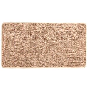 vidaXL Coureur de Tapis MARSA Jaune 100 x 150 cm Polyester et PVC