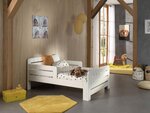 Lit évolutif JUMPER 140 avec matelas - blanc