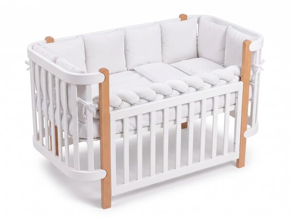 Yappy7in1 - Ensemble de literie 7 en 1 - Blanc