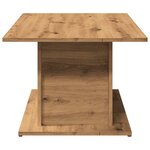 vidaXL Table basse chêne artisanal 102x55 5x40 cm bois d'ingénierie