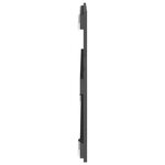 vidaXL Tête de lit murale Gris 95 5x3x60 cm Bois massif de pin