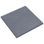 vidaXL Dalles de Protection Anti-Chute 6 pièces Gris 50 x 50 cm