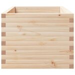 vidaXL Jardinière 90x60x49 5 cm bois de pin massif