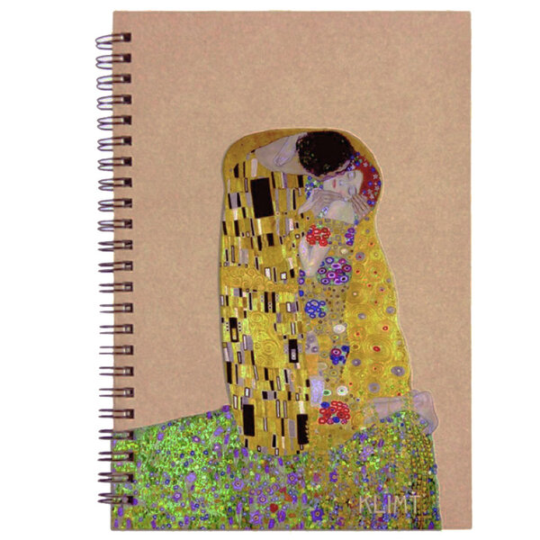 Carnet de notes klimt - le baiser