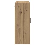 vidaXL Armoire Murale 2 Pièces Chêne artisanal 69 5 x 34 x 90 cm