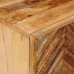 vidaXL Table de chevet 2 Pièces Marron 40 x 33 5 x 46 cm