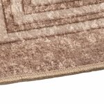 vidaXL Coureur de Tapis MARSA Blanc 50 x 200 cm Polyester et PVC
