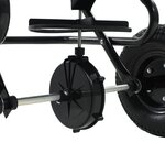 vidaXL Distributeur de sel remorqué PVC et acier 125 x 74 x 79 cm 45 L