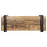 vidaXL Étagère murale 90x33x45 cm bois de manguier massif brut
