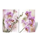 vidaXL Cloison de séparation pliable 217x170 cm Fleur