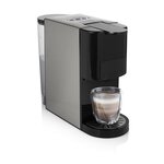 Princess Machine à café multi-capsules 1450 W 0 8 L Noir et argenté