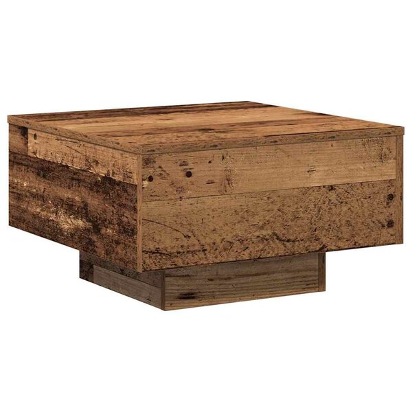 vidaXL Table basse Bois Ancien 55 x 55 x 31 cm