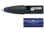pack de 12 gomme-taille-crayons  6 rouge / 6 bleu FABER-CASTELL