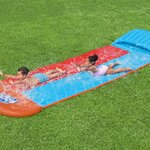 Bestway Toboggan aquatique H2OGO Tsunami Splash Ramp Toboggan double