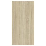 vidaXL Ensemble de meubles TV 4 Pièces Chêne sonoma Bois d'ingénierie