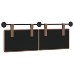 vidaXL Tête de lit suspendue Simili cuir