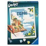  CreArt 24x30 cm  Adulte  Peinture par numéros  Capri