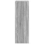 vidaXL Buffet haut sonoma gris 50x41x124 cm bois d'ingénierie
