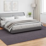 vidaXL Tapis de surface HUARTE Anthracite 340 x 240 cm Polyester