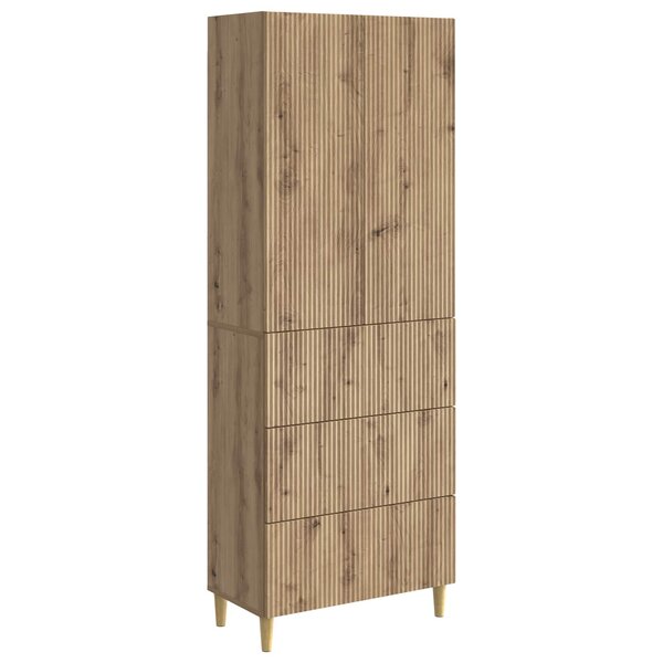 vidaXL Ensemble de Meubles 2 Pièces 66 x 34 5 x 90 cm Bois d'ingénierie