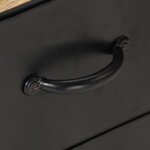 vidaXL Meuble TV 90x30x41 cm Bois de manguier brut